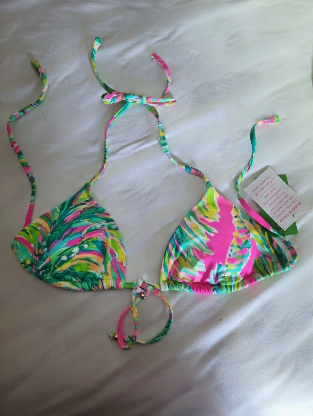 Lilly Pulitzer NWTShady Lady Swim Top Sz 2